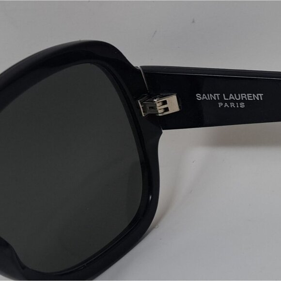 Saint Laurent Paris Sunglasses Red Heart Metallic Butterfly SL133 006 53-19-140 main image 5